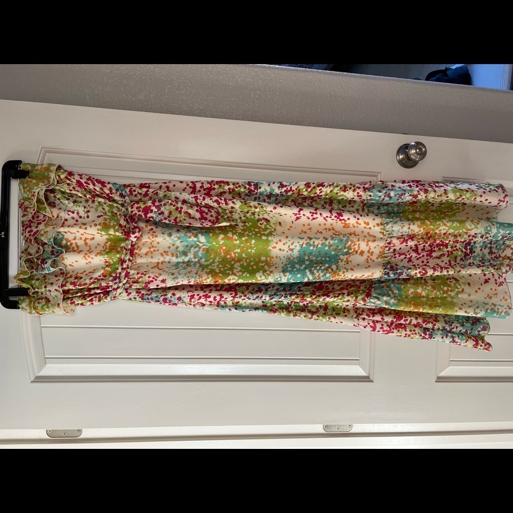 Maxi dress. Multi color.